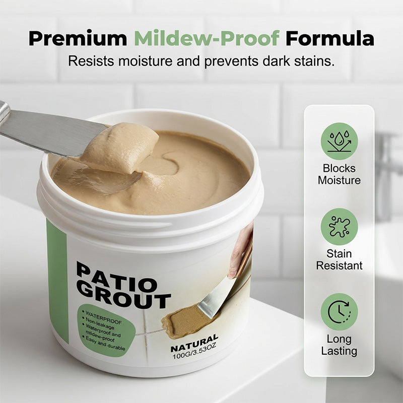🏠 LIMITED-TIME 30% OFF! ✨ Waterproof Tile Grout Filler – Mildew-Proof, Easy DIY, Multi-Surface 🛠️