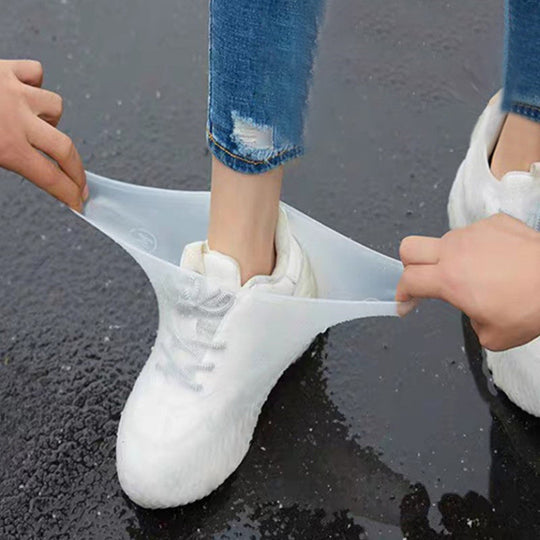 📢📢50% OFF !! ⏰ Waterproof Rain Shoe Cover – Non-slip sole & easy on/off – Reusable, perfect for wet weather or muddy walks – fits most shoes, keeps feet dry 🌧️