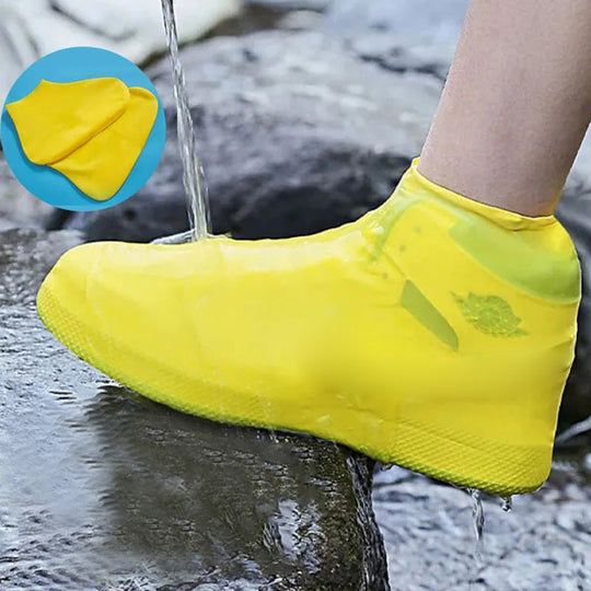📢📢50% OFF !! ⏰ Waterproof Rain Shoe Cover – Non-slip sole & easy on/off – Reusable, perfect for wet weather or muddy walks – fits most shoes, keeps feet dry 🌧️