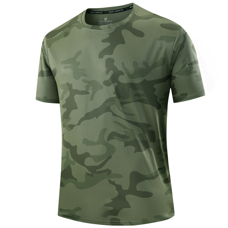 💪 LIMITED-TIME 50% OFF! 💥 Men's Quick Dry Camouflage Sports T-Shirt – Moisture Wicking, Breathable, Active Fit ✨