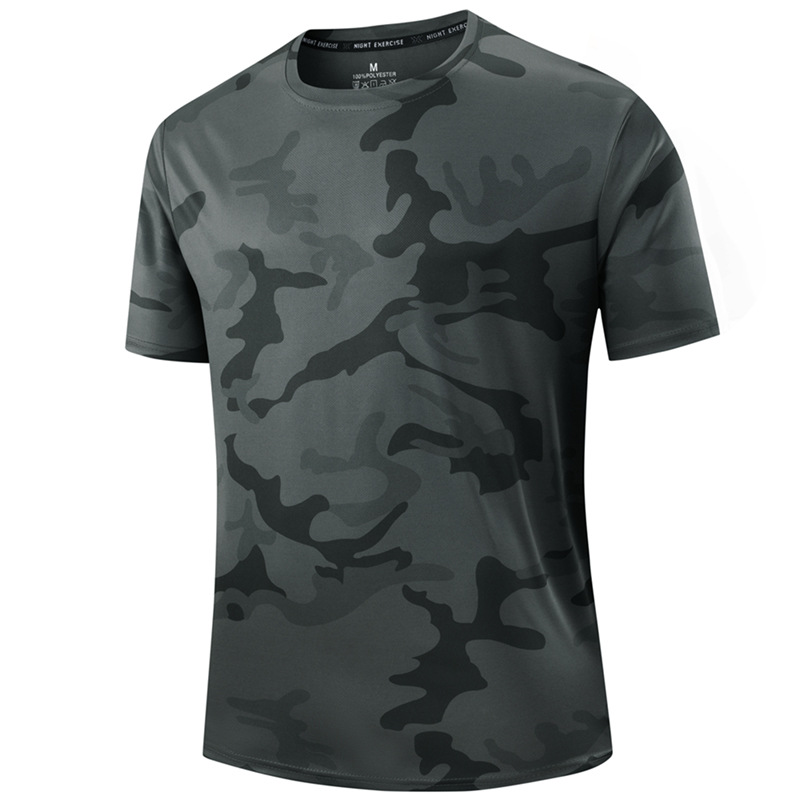 💪 LIMITED-TIME 50% OFF! 💥 Men's Quick Dry Camouflage Sports T-Shirt – Moisture Wicking, Breathable, Active Fit ✨