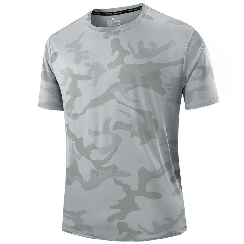 💪 LIMITED-TIME 50% OFF! 💥 Men's Quick Dry Camouflage Sports T-Shirt – Moisture Wicking, Breathable, Active Fit ✨