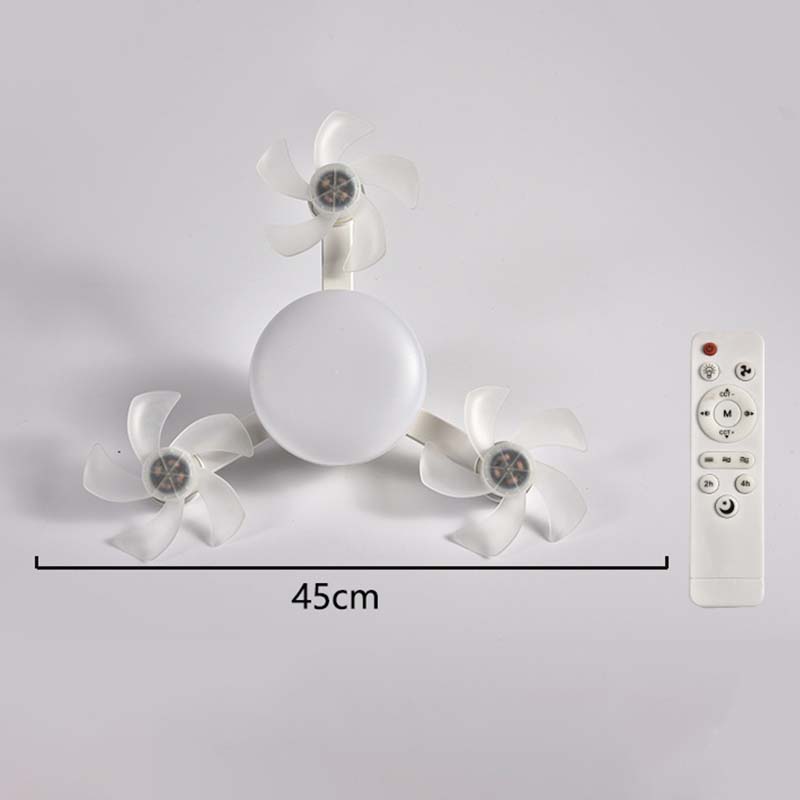💡Foldable Socket Ceiling Fan Light with Remote, Energy-Saving Cooling & Lighting for Bedroom & Home