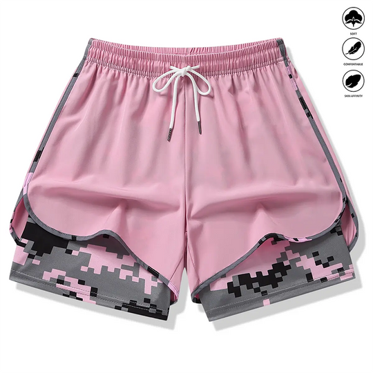🎁New Arrivals 50% OFF💥Women's Casual Athletic Shorts with Built-in Liner