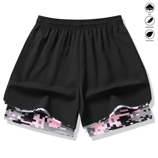 🎁New Arrivals 50% OFF💥Women's Casual Athletic Shorts with Built-in Liner