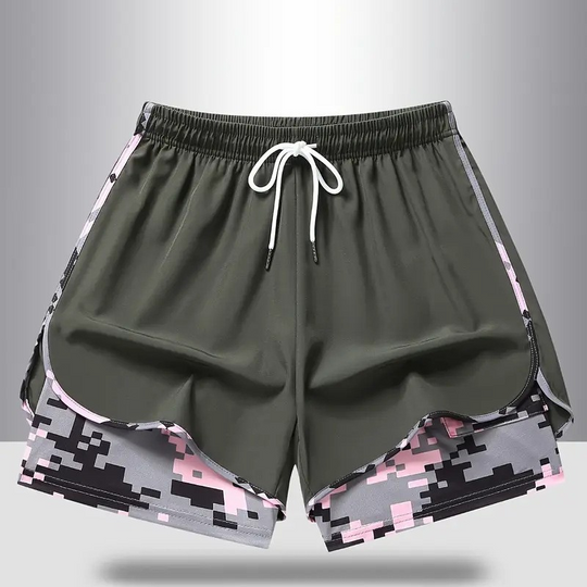 🎁New Arrivals 50% OFF💥Women's Casual Athletic Shorts with Built-in Liner
