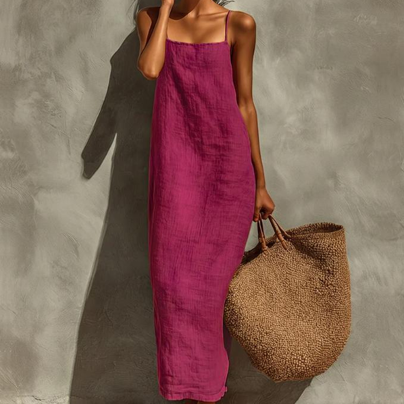 🎁2026 New Arrivals 50% OFF💥Women's Casual Solid Color Slip Dress