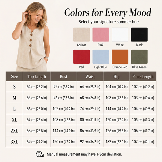 💗LAST DAY SALE 50% OFF-SPECIAL PRICE $29.99!!⚡50K+ SOLD💕Women's Sleeveless Button Top and Loose Pants Set