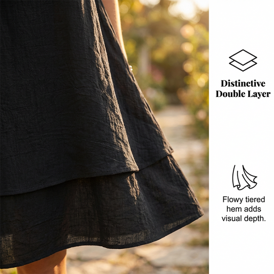 🌞❤️LAST DAY SALE 50% OFF⚡50K+ SOLD💕👗Loose Fit Short Sleeve Dress｜Women Casual Breathable Summer Sundress🏖️