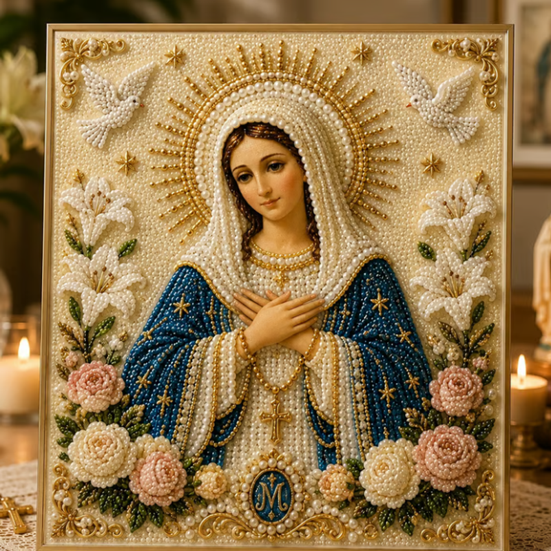 DIY Faith Diamond Art Hanging Kit