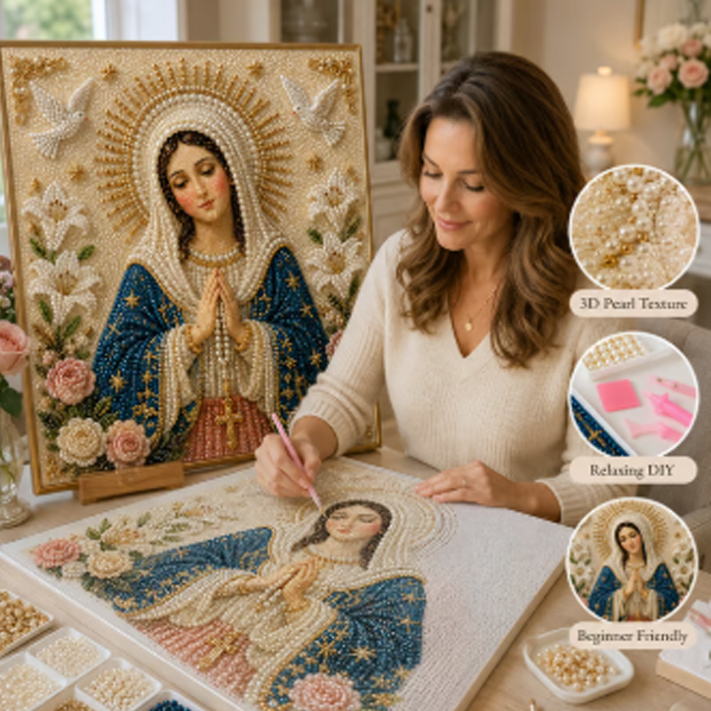 DIY Faith Diamond Art Hanging Kit