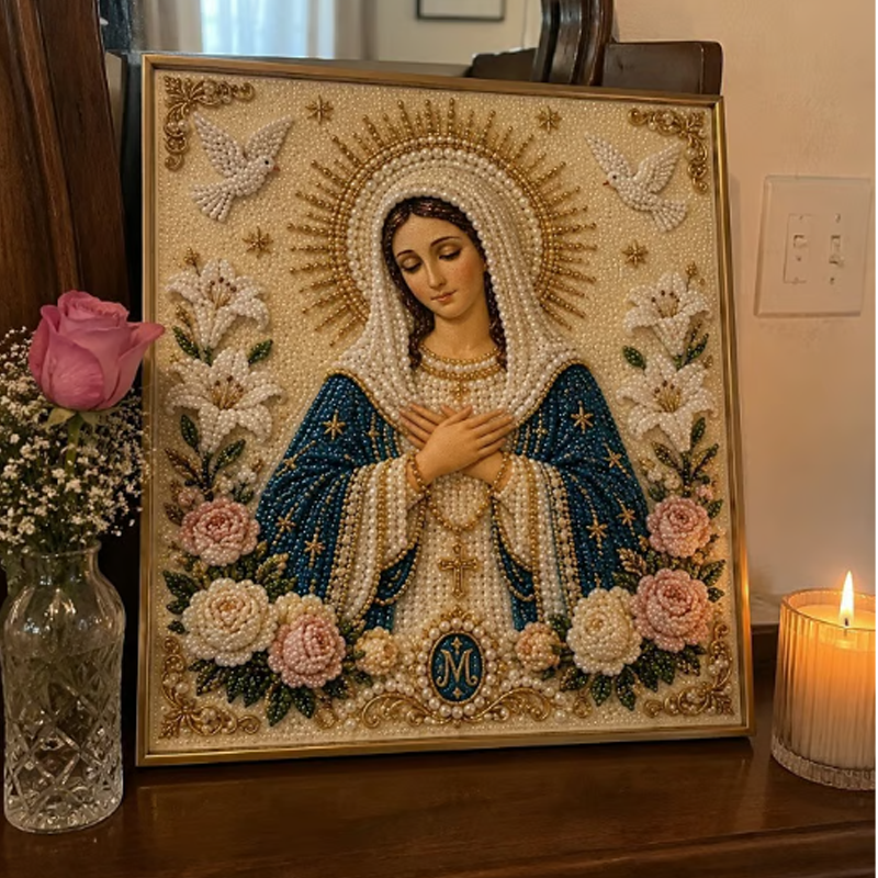 DIY Faith Diamond Art Hanging Kit
