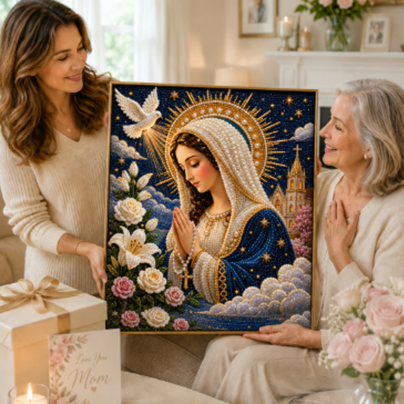 DIY Faith Diamond Art Hanging Kit