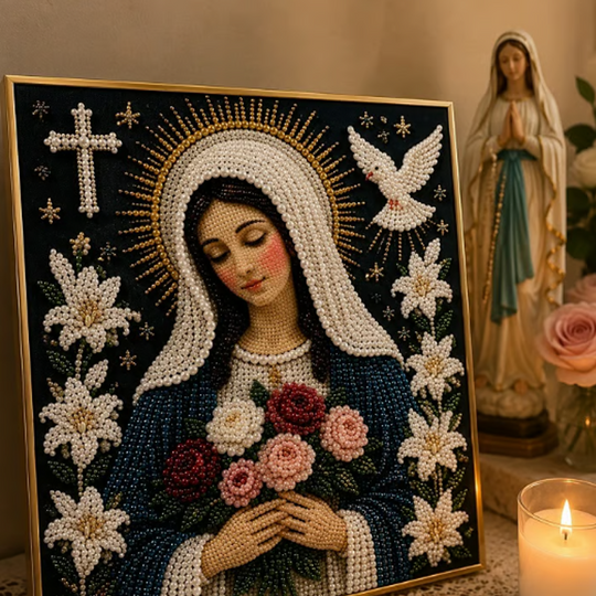 DIY Faith Diamond Art Hanging Kit