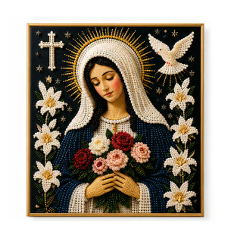 DIY Faith Diamond Art Hanging Kit
