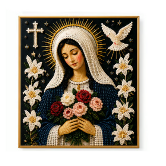 DIY Faith Diamond Art Hanging Kit