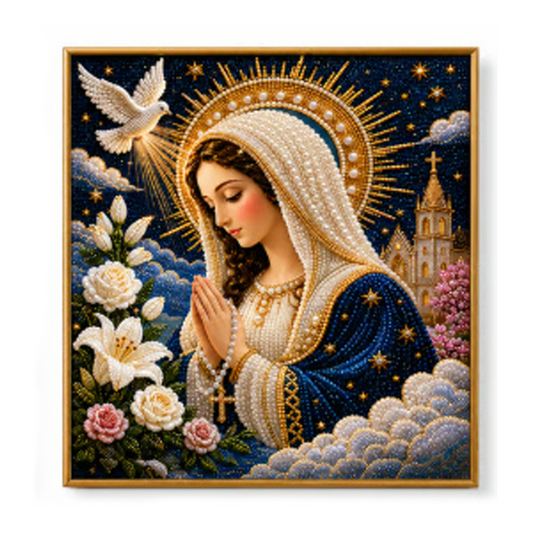 DIY Faith Diamond Art Hanging Kit