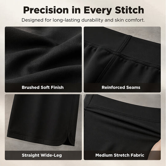 📢📢50% OFF NOW!🩳2026 Women's High Waist Wide Leg Shorts – Ultra Soft Comfortable Knee-Length Casual Lounge Shorts