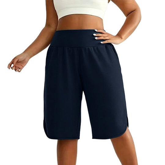 📢📢50% OFF NOW!🩳2026 Women's High Waist Wide Leg Shorts – Ultra Soft Comfortable Knee-Length Casual Lounge Shorts