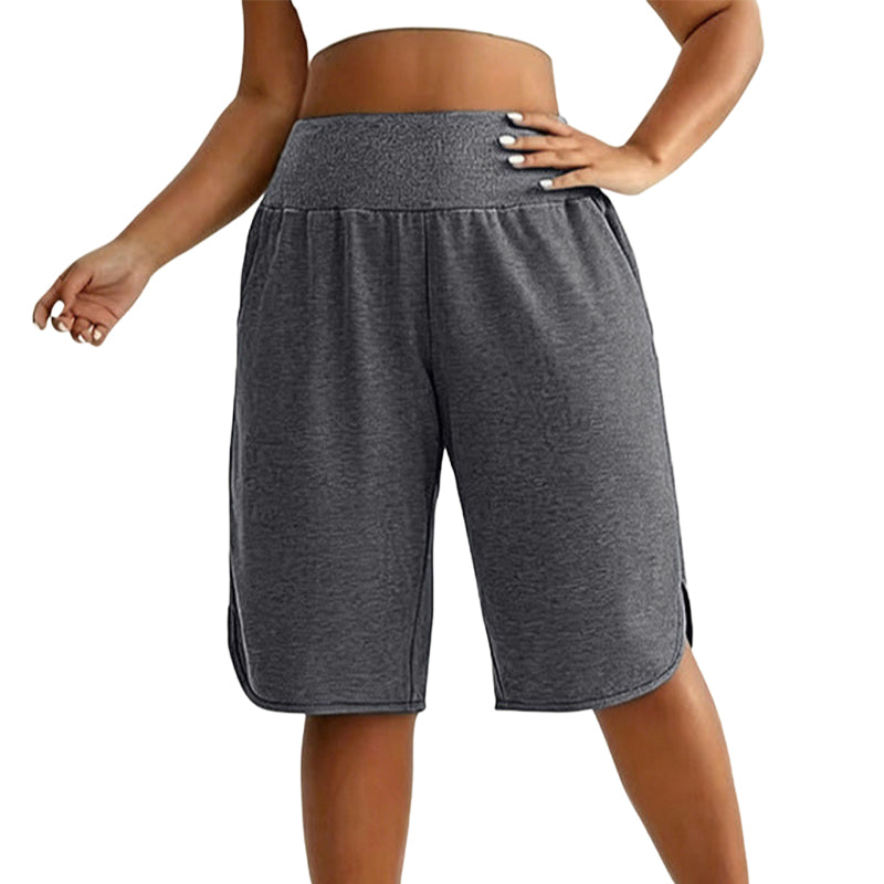 📢📢50% OFF NOW!🩳2026 Women's High Waist Wide Leg Shorts – Ultra Soft Comfortable Knee-Length Casual Lounge Shorts