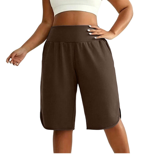 📢📢50% OFF NOW!🩳2026 Women's High Waist Wide Leg Shorts – Ultra Soft Comfortable Knee-Length Casual Lounge Shorts
