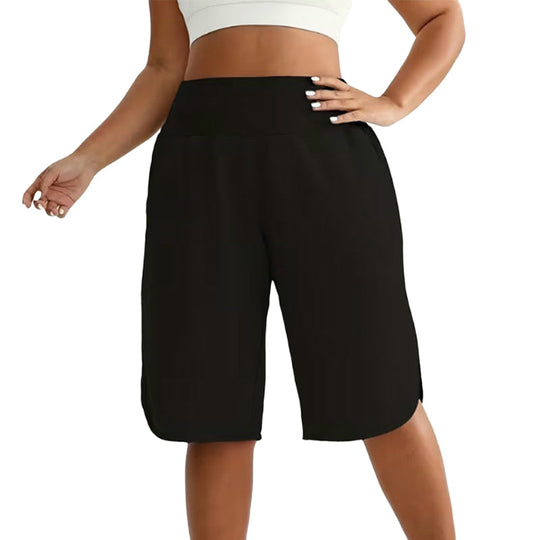 📢📢50% OFF NOW!🩳2026 Women's High Waist Wide Leg Shorts – Ultra Soft Comfortable Knee-Length Casual Lounge Shorts