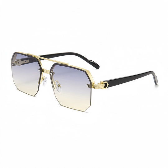 🎁2026 New Arrivals 50% OFF💥Pro-Favorite Men's Stylish Geometric Polygon Sunglasses – Metal & PC Frame – UV400 Protection 🕶️