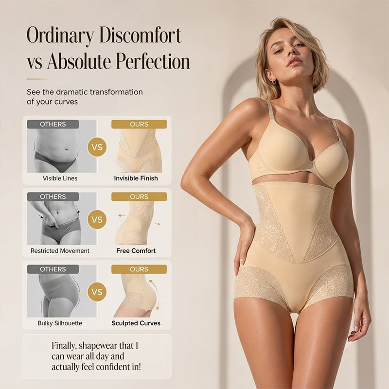 🩲Last Week Hot Sale 50% OFF⏰Women's High Waist Tummy Control Panties