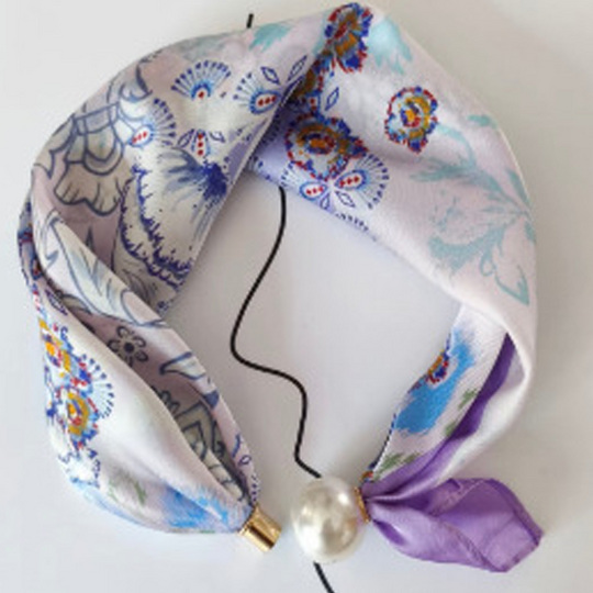 🌸No-Tie Magnetic Pearl Clasp Soft Scarf💟Everyday Versatile Pieces📢📢LIMITED-TIME 50% OFF!!