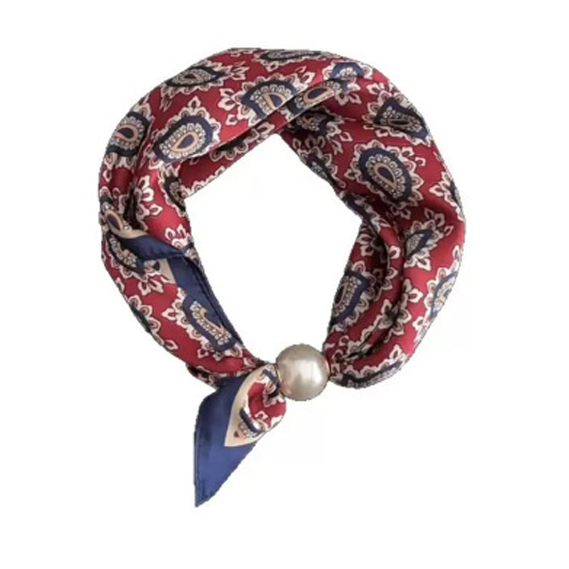 🌸No-Tie Magnetic Pearl Clasp Soft Scarf💟Everyday Versatile Pieces📢📢LIMITED-TIME 50% OFF!!