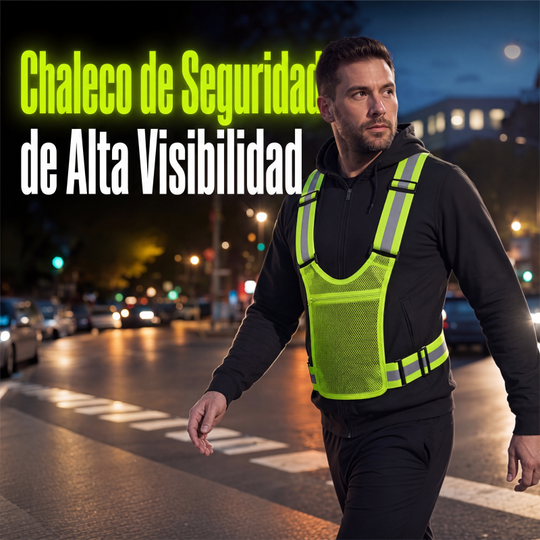 📢📢50% OFF NOW! 🦺2026 New High Visibility Reflective Vest – Adjustable Breathable Safety Gear with Pocket for Night Running, Cycling & Walking