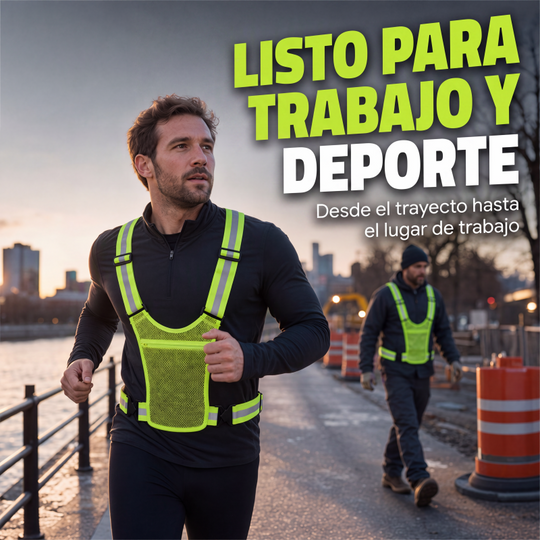 📢📢50% OFF NOW! 🦺2026 New High Visibility Reflective Vest – Adjustable Breathable Safety Gear with Pocket for Night Running, Cycling & Walking