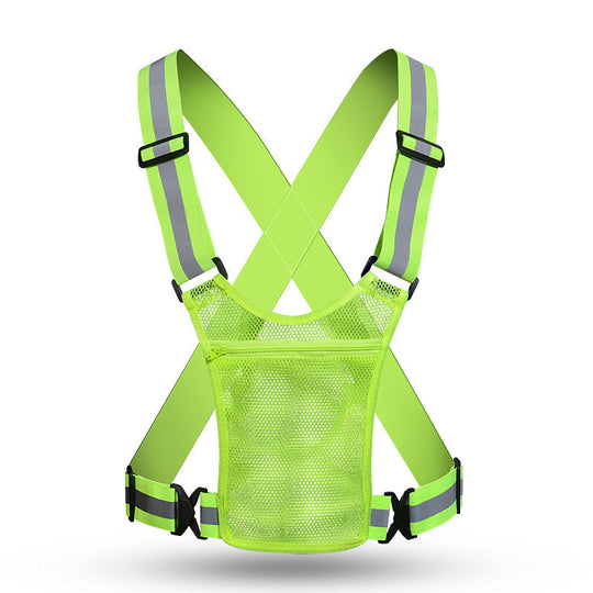 📢📢50% OFF NOW! 🦺2026 New High Visibility Reflective Vest – Adjustable Breathable Safety Gear with Pocket for Night Running, Cycling & Walking