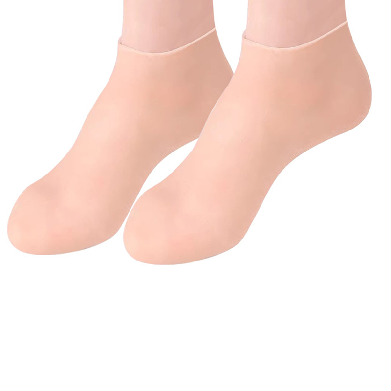 Silicone Moisturizing Socks for Dry Cracked Feet