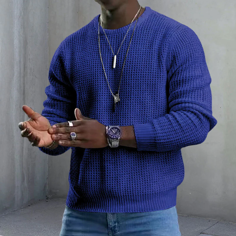 ✨2026 Collection at 50% OFF & FREE SHIPPING🎁JMIERR Men's Crewneck Sweater Soft Casual Sweaters Classic Long Sleeve Pullover Sweaters with Ribbing Edge