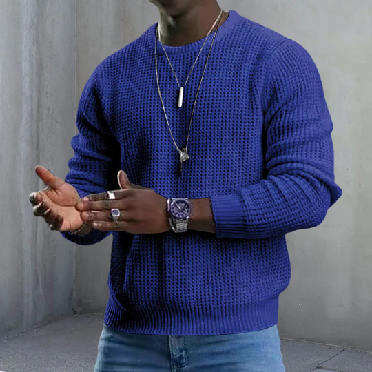 ✨2026 Collection at 50% OFF & FREE SHIPPING🎁JMIERR Men's Crewneck Sweater Soft Casual Sweaters Classic Long Sleeve Pullover Sweaters with Ribbing Edge