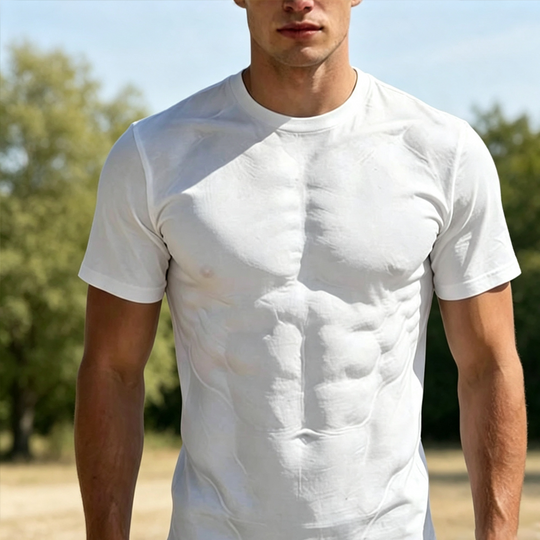 Bestseller🏆👕 Men's 3D Digital Print Muscle Shirt – Statement Style & All-Day Comfort for Every Look