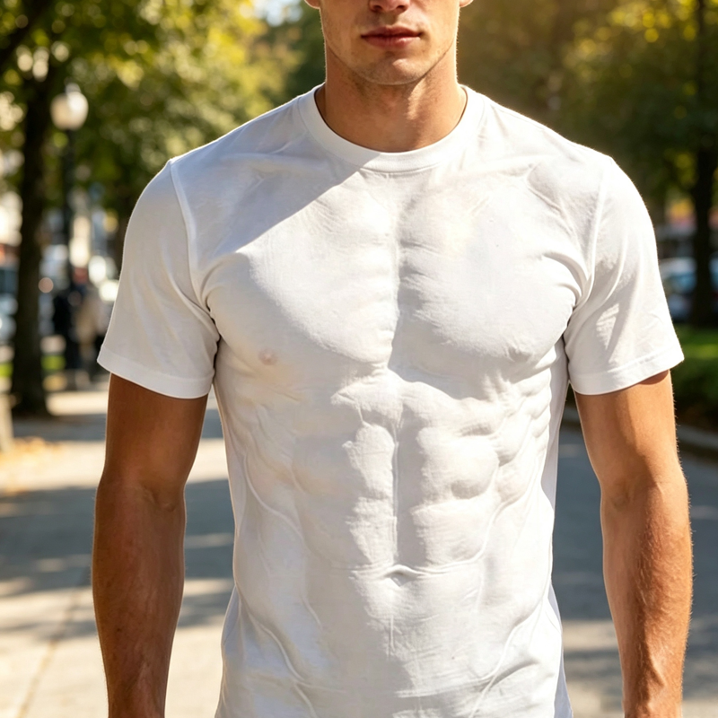 Bestseller🏆👕 Men's 3D Digital Print Muscle Shirt – Statement Style & All-Day Comfort for Every Look