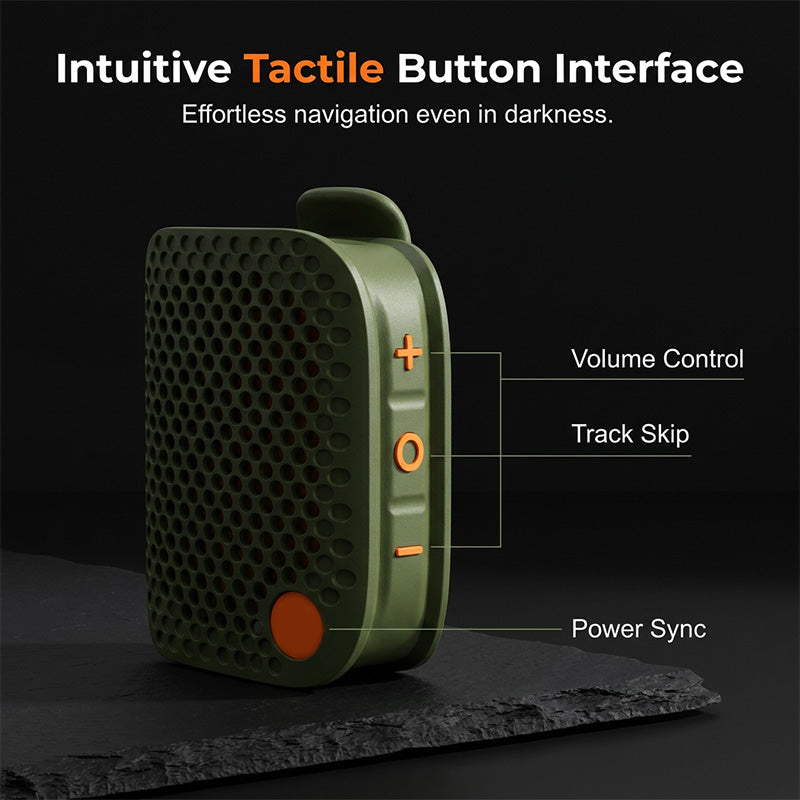 🎵Portable Bluetooth Speaker with TWS Stereo IPX5 Waterproof Mini Wireless Speaker