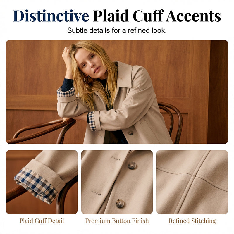 🌸 Women's Single-Breasted Cropped Jacket💫 Smart Casual Fashion Jacket