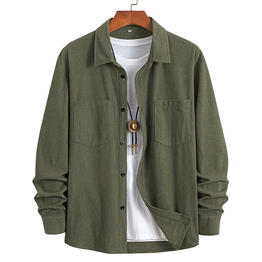 👔Men's Casual Corduroy Shirt Jacket – Classic Texture Meets Everyday Comfort