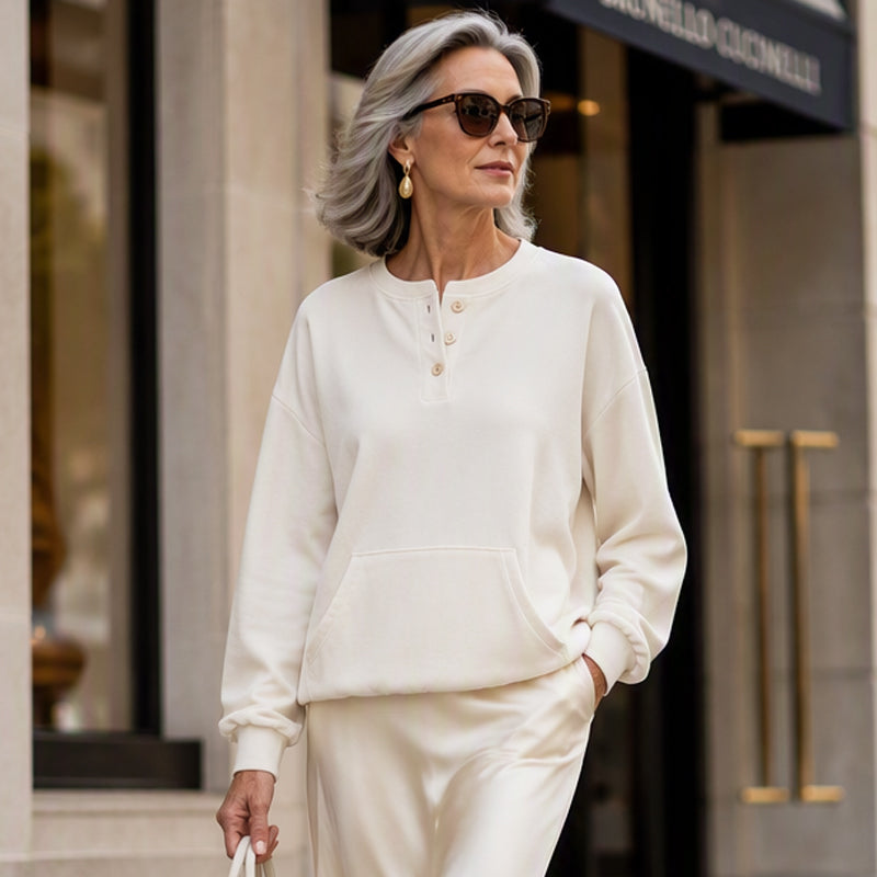 Women's Golden Velvet Sweatshirt