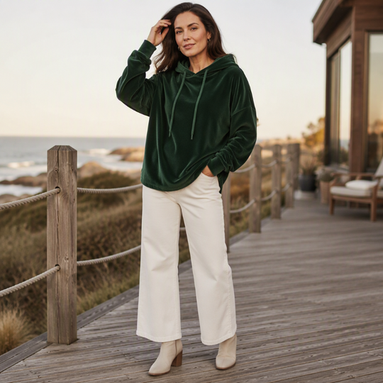 🌿Women's Cozy Drawstring Hoodie Sweatshirts – Your New Everyday Comfort Essential