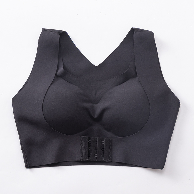 Seamless Posture Corrector Front Closure Bra