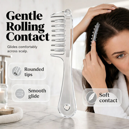 💆‍♀️ Scalp Applicator Comb Tool for Hair ✨ Targeted Scalp Treatment Comb