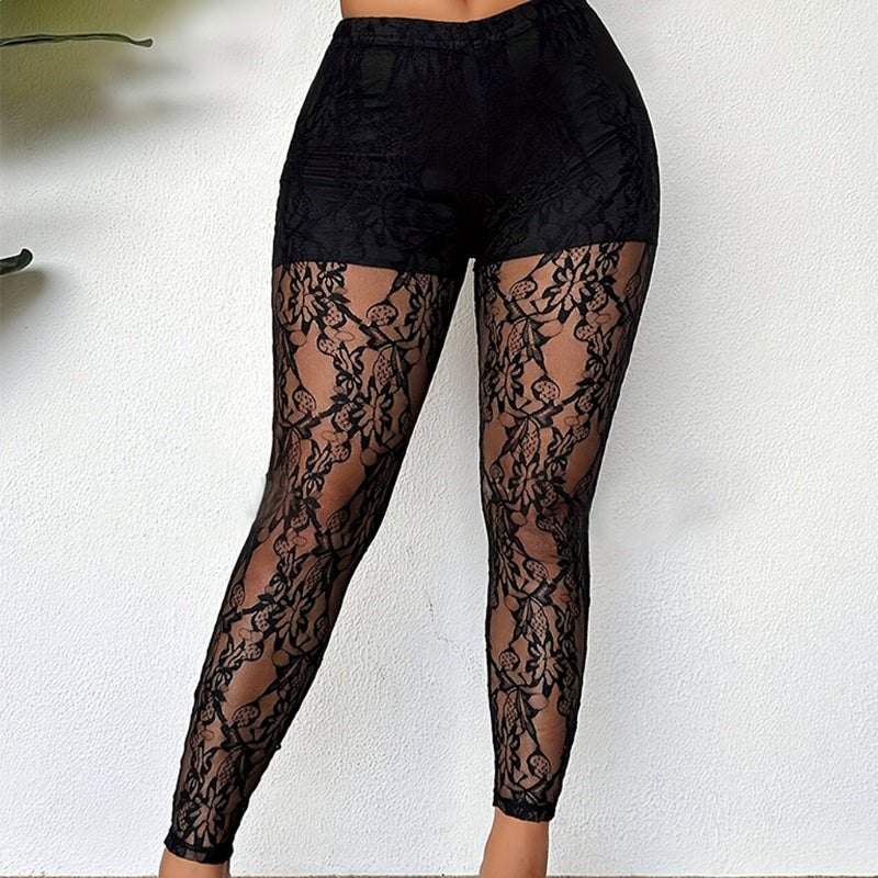 ⌛Limited-Time Offer🛍️Women's Sexy Sheer Lace Mesh Pants