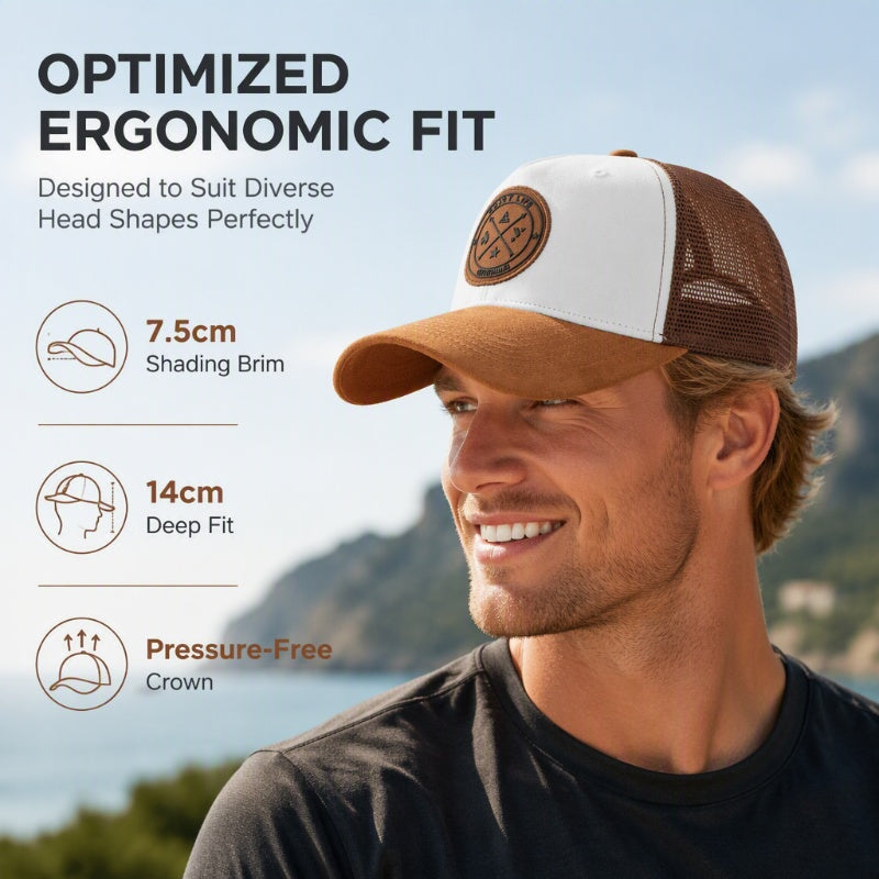Men's Breathable Mesh Baseball Cap