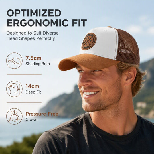 Men's Breathable Mesh Baseball Cap