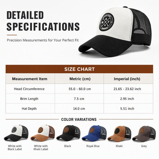 Men's Breathable Mesh Baseball Cap