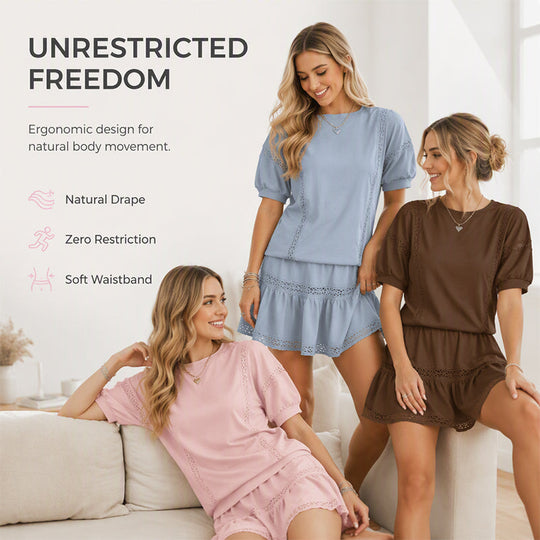 🌸 Women’s Lace Summer 2-Piece Set
